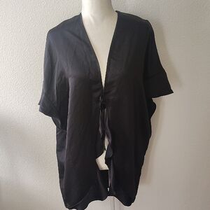 Victoria's Secret Women's Elegant Black Love Robe